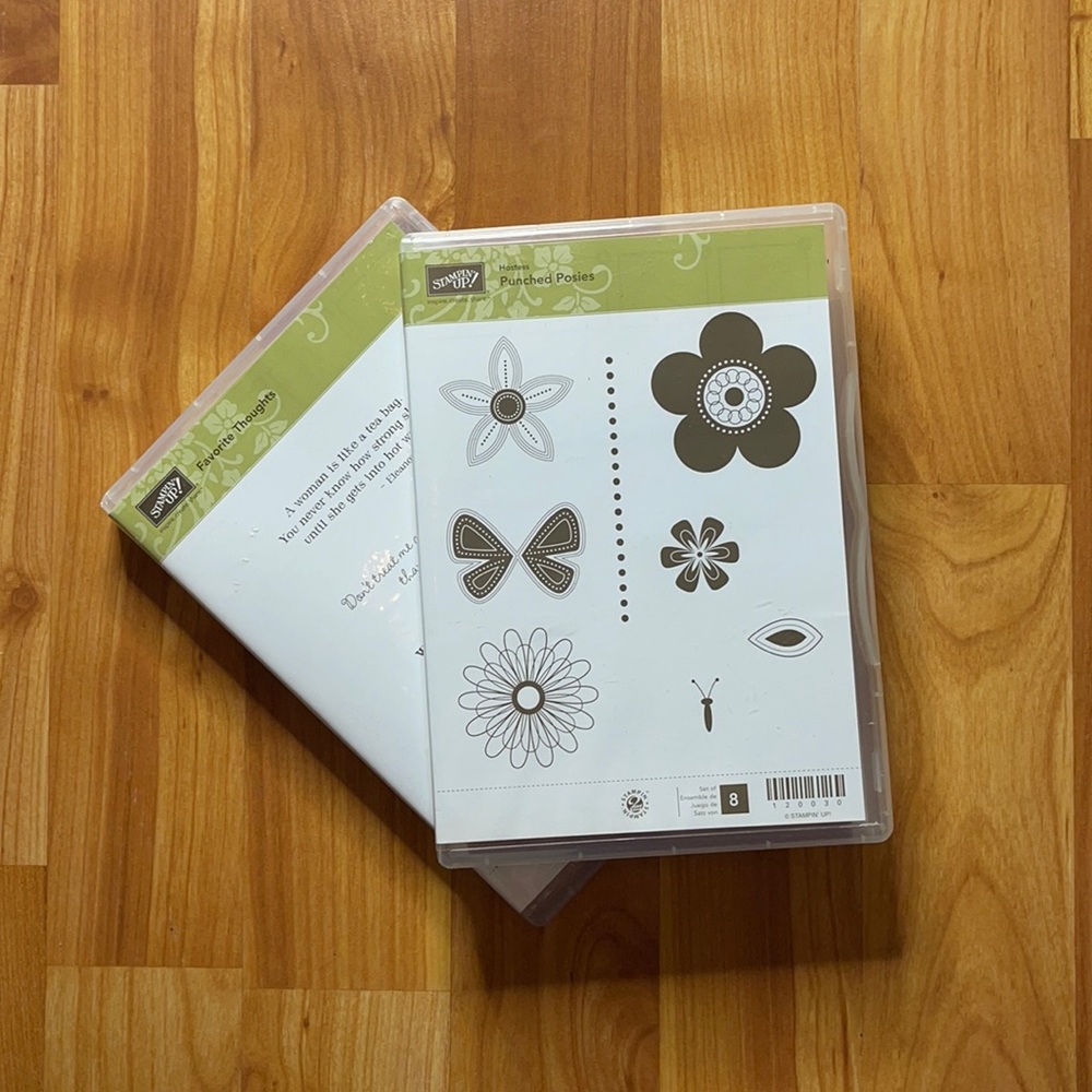 Stampin’ Up! old stock unmounted